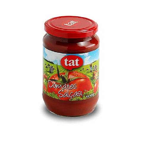 340105 - TAT Tomatpuré, glasburk 12x720 ml
