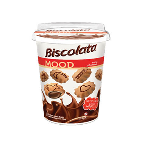 410004 - BISC Moodkex med mjölkchokladfyllning 115gx24