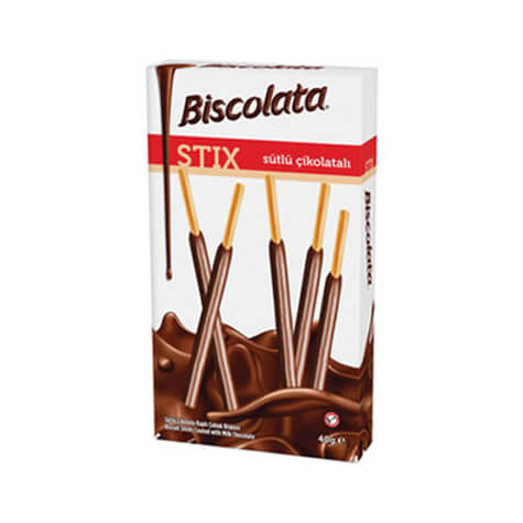 410002 - BISC Stix Med Mjölkchoklad (40gx12)x4