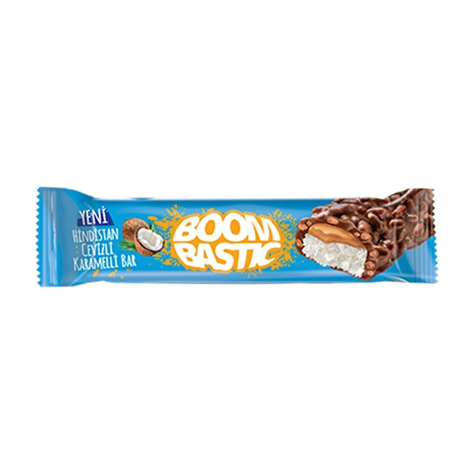 410018 - BOOM Chokladbar m. kokosnötfyllning 35gx12